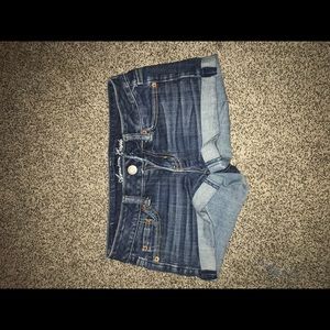 American eagle jean shorts